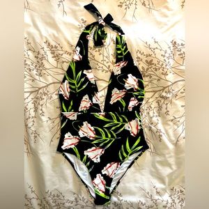 Cupshe Floral One Piece Swimsuit